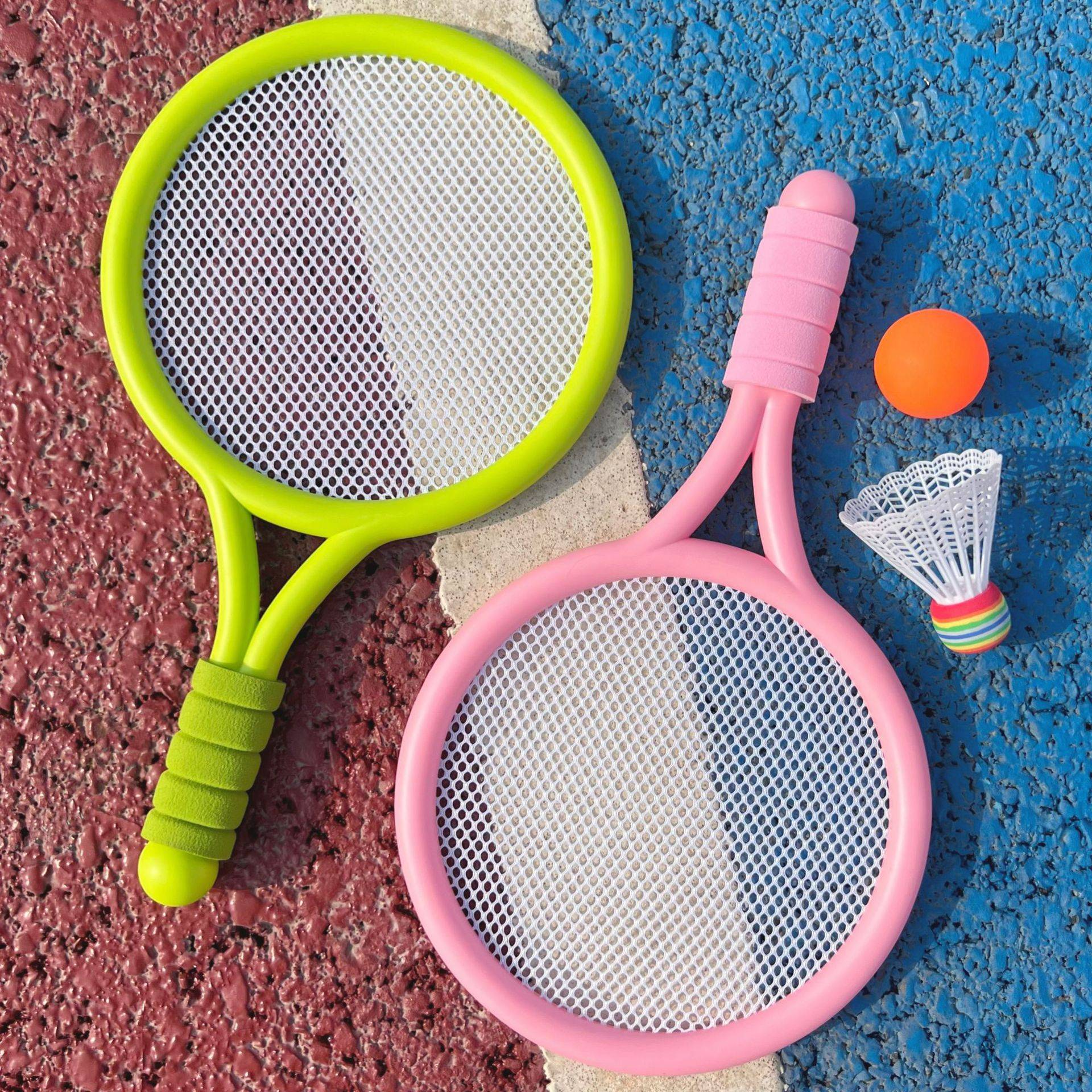 New children's - green pink